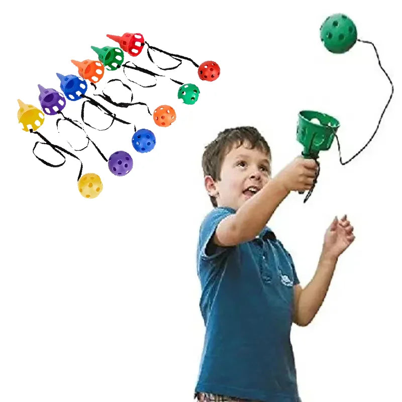 Throw and Catch Ball Set – Outdoor Hand-Eye Coordination Game