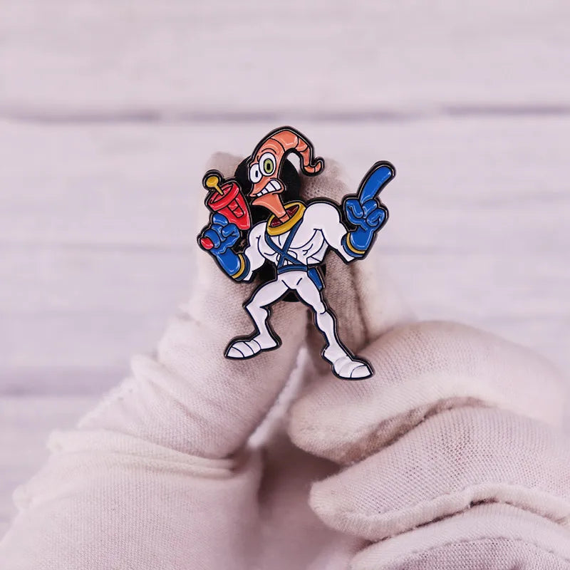 Retro Game Enamel Pin