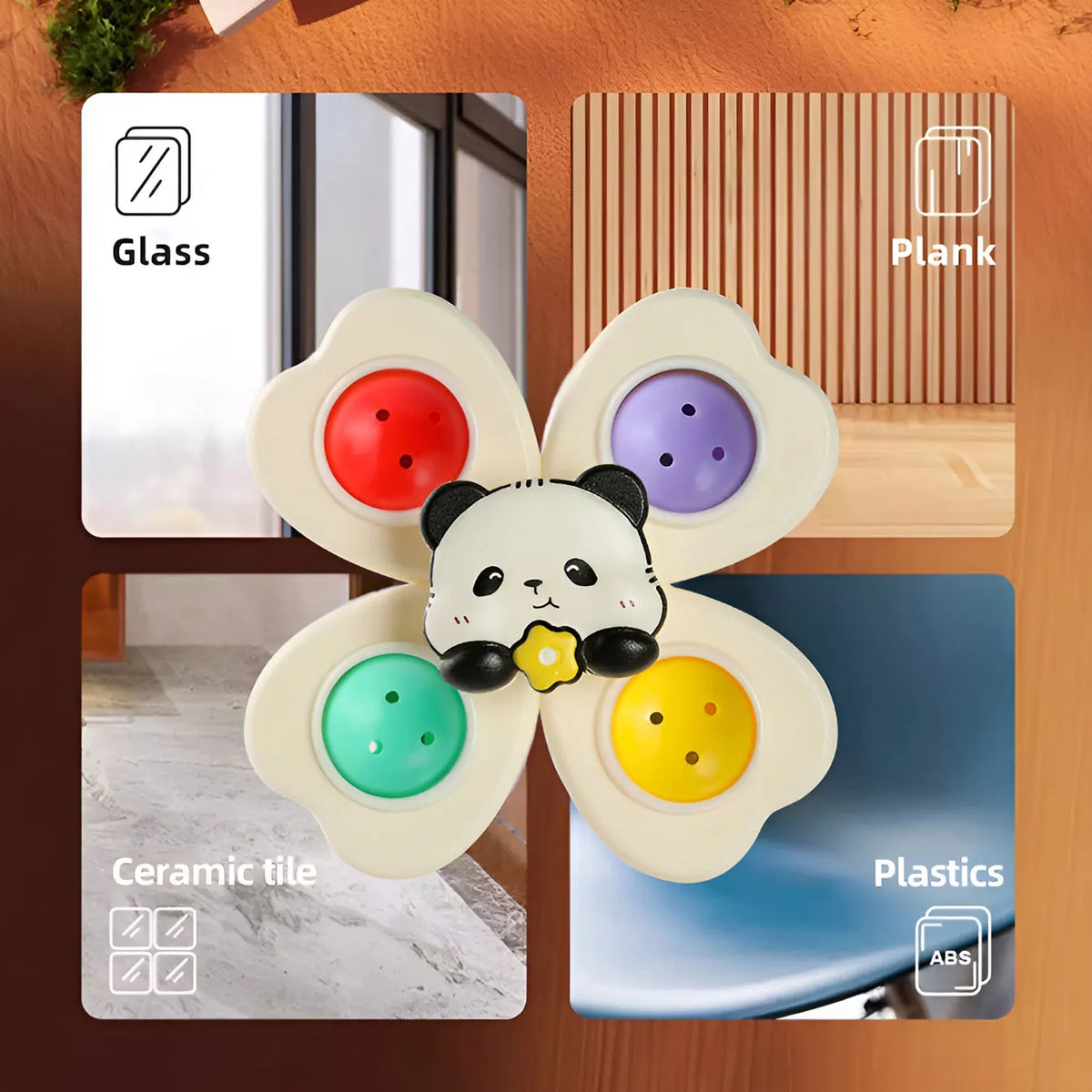 Suction Cup Spinner Toy