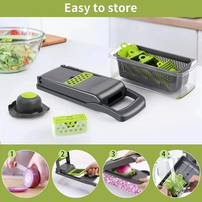 Multifunctional Vegetable Chopper Slicer Dicer