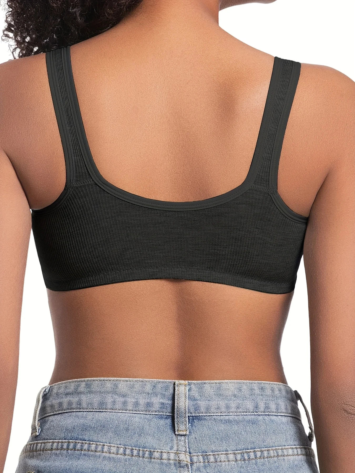 Wireless Front Closure Bra – Full Coverage Wire-Free Support