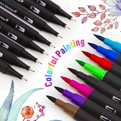 24-Color Watercolor Markers