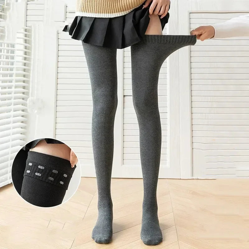 Women's Over Knee Socks – Cotton Anti Slip High Stretch Stockings