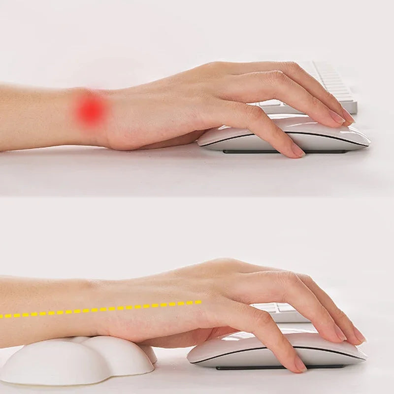 Ergonomic Mouse Pad with Wrist Rest – Cloud Desk Pad
