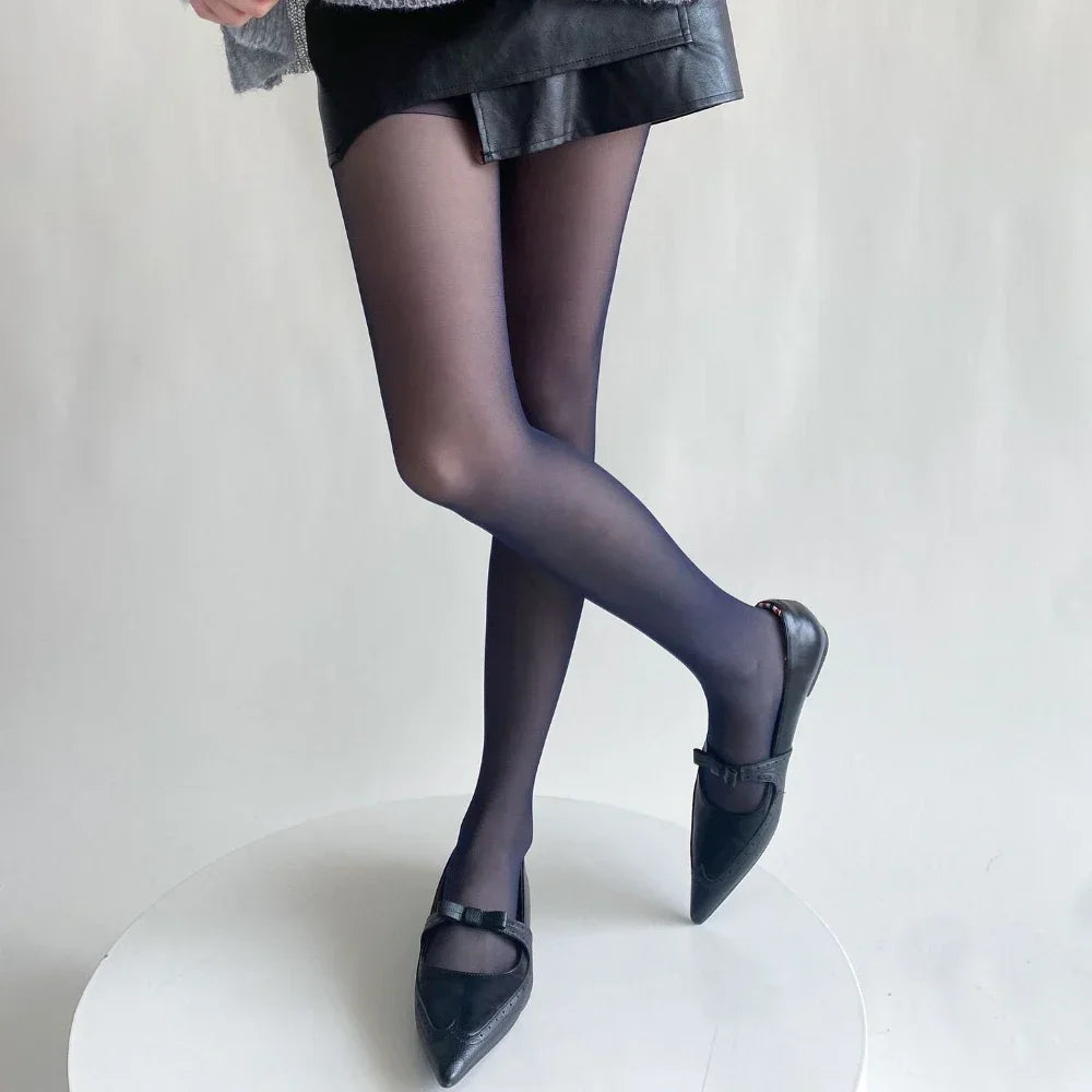 Thigh High Stockings – Ultra-Thin Nylon Style