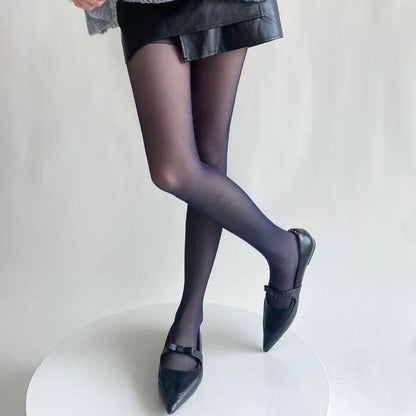 Thigh High Stockings – Ultra-Thin Nylon Style