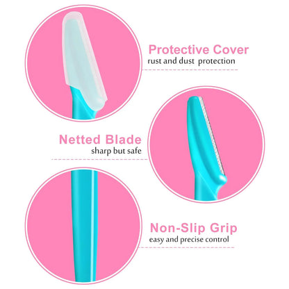 Eyebrow Razor Stainless Steel Trimmer Facial Hair Shaper