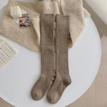 Thermal Knee High Socks for Women – Thick Winter Socks