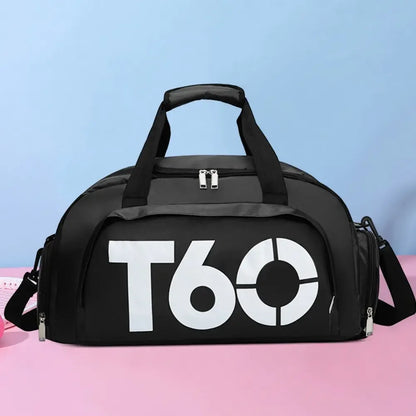 Gym Bag with Shoe Compartment