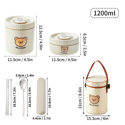 Insulated Stainless Steel Lunch Box