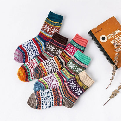 Women’s Warm Socks – Thick Soft Calf Socks for Winter