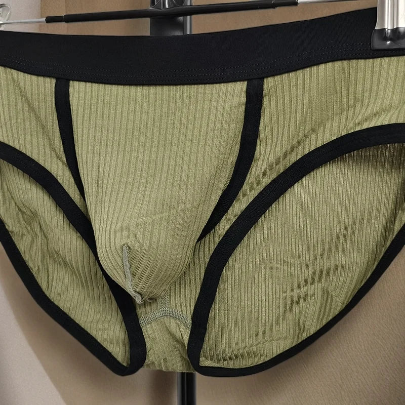 Men’s Briefs – Stretch Viscose Underwear with Pocket Design