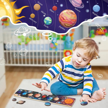 Solar System Puzzle for Kids