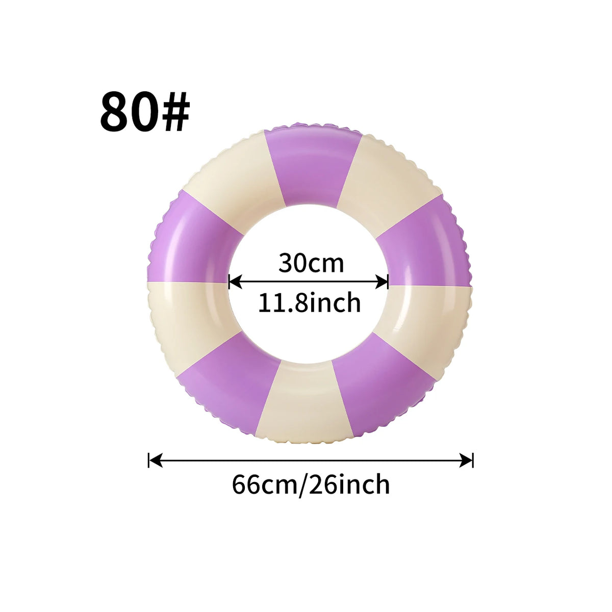 Inflatable Swimming Ring Macaron Pool Float for Summer Pool Parties