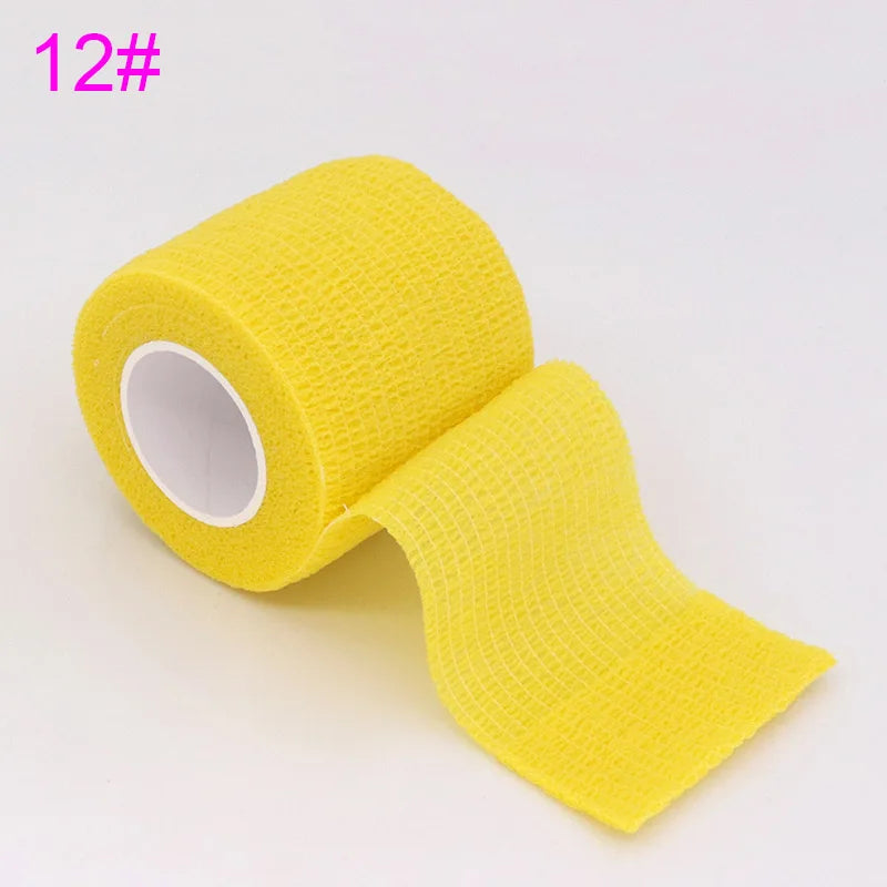 Self Adhesive Elastic Bandage Sports Wrap Tape 4.8m