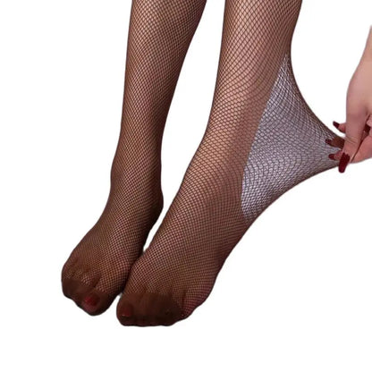 Fishnet Tights – Plus Size Reinforced Hosiery