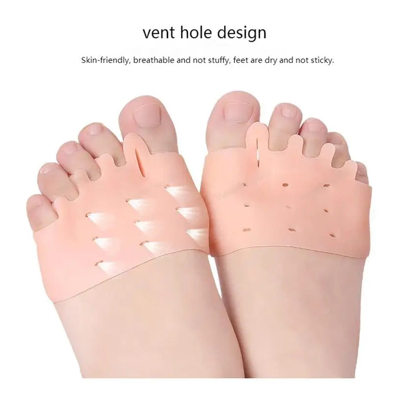 Silicone Forefoot Pads – Cushioned Toe Separator Inserts