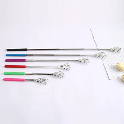 Extendable Back Scratcher, Telescoping Stainless Steel Long Handle