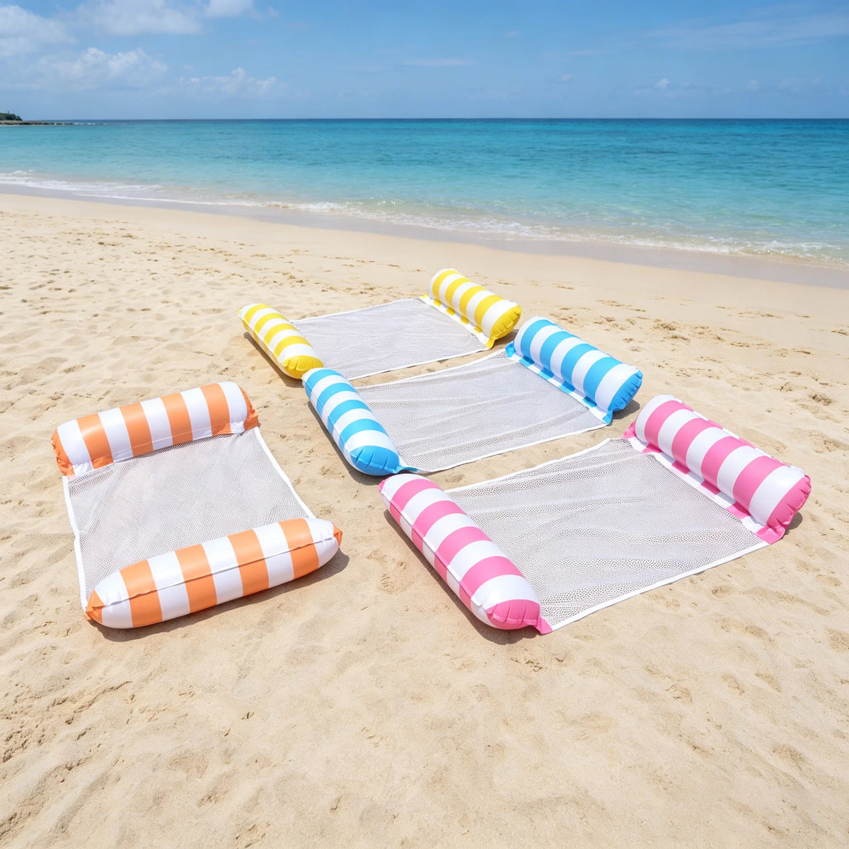 4-in-1 Pool Hammock Float – Inflatable Water Hammock