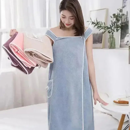Women's Wearable Bath Towel 80x135cm