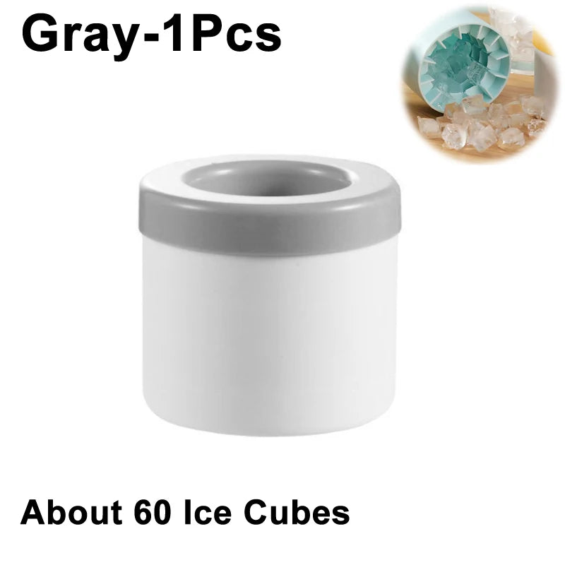 Large Silicone Ice Cube Tray Jumbo Square Ice Mold