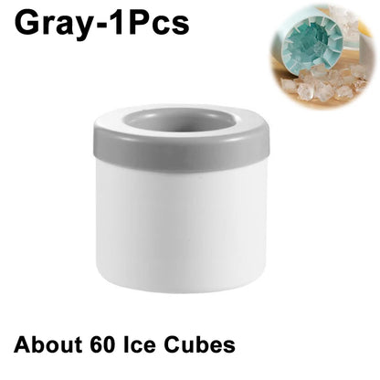Large Silicone Ice Cube Tray Jumbo Square Ice Mold