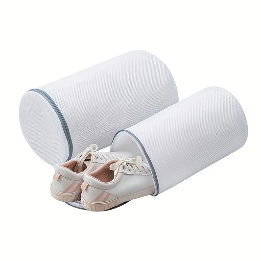 Shoe Washing Bag Mesh Laundry Bag for Sneakers with Zipper