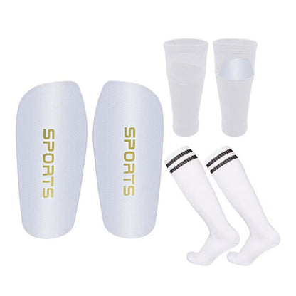 Soccer Shin Guards for Kids & Adults Lightweight Protective Gear