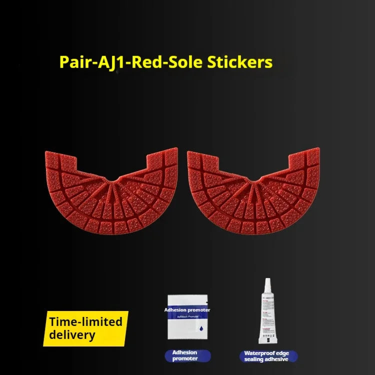 Self-Adhesive Shoe Sole Stickers – Non-Slip Rubber Heel Pads
