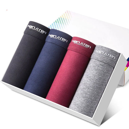 Men’s Cotton Boxer Shorts – Stretch Knit Underwear