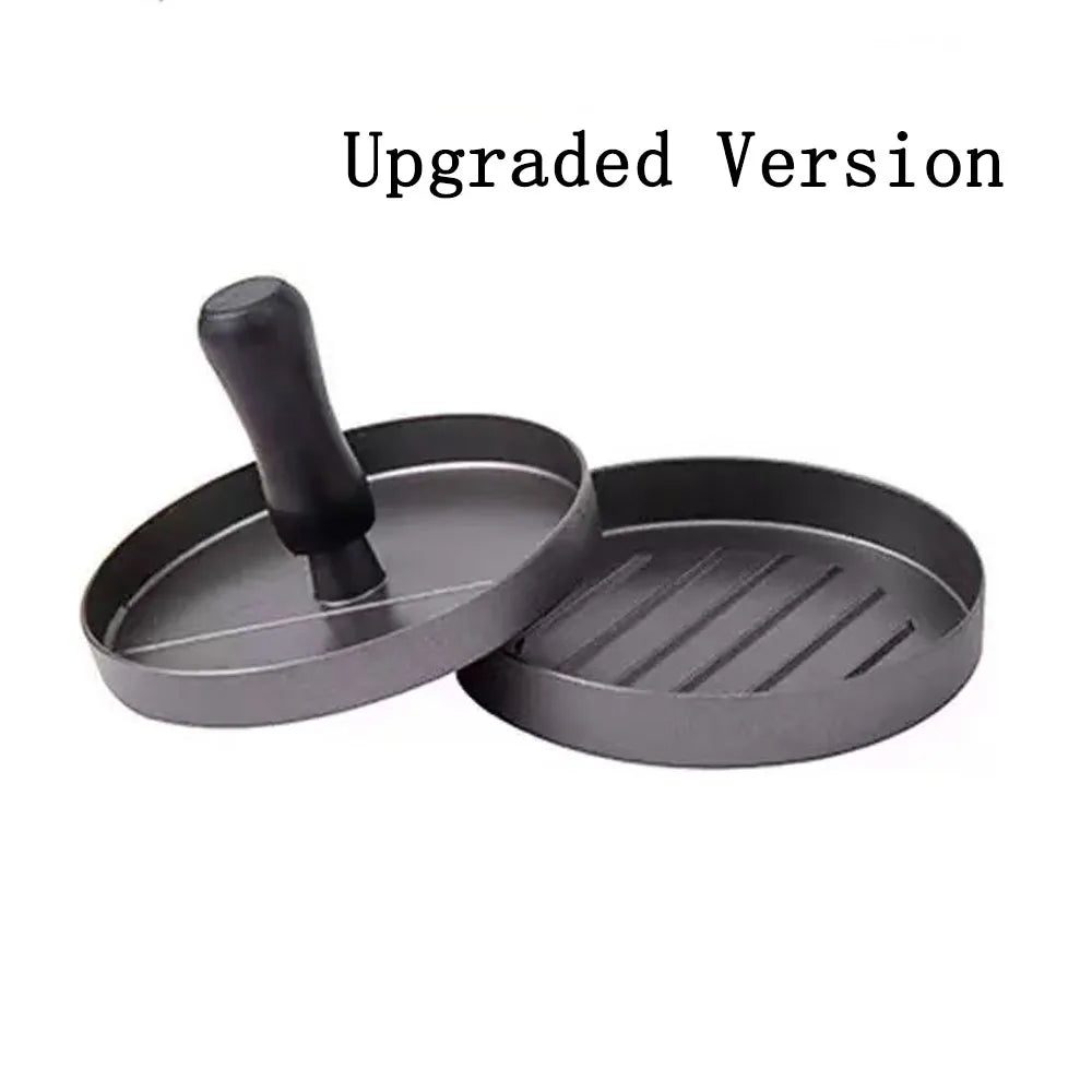 Burger Press Hamburger Patty Maker Aluminum Meat Tool for Kitchen
