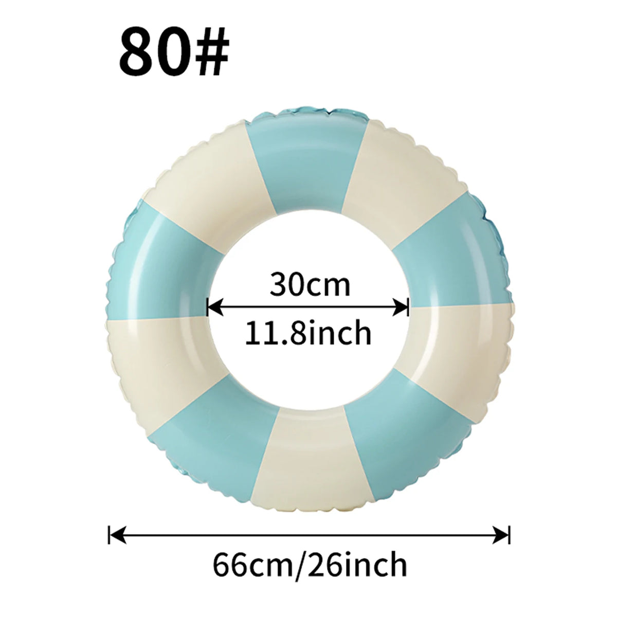 Inflatable Swimming Ring Macaron Pool Float for Summer Pool Parties