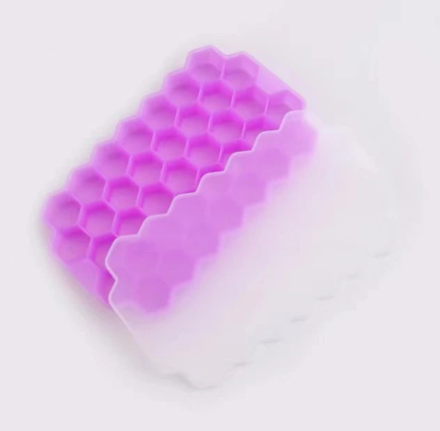 Silicone Ice Cube Mold – 148-Cube Large Ice Tray with Lid