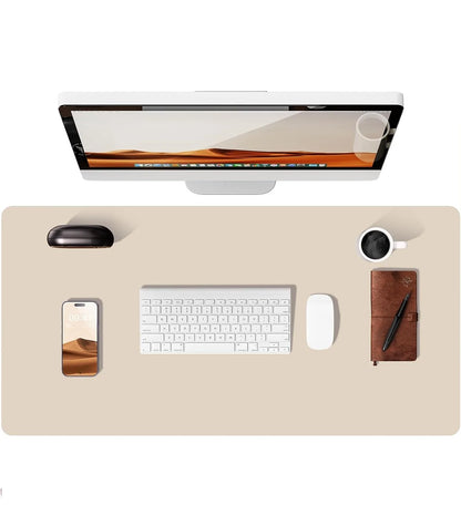 Large Desk Mat – PU Leather Mouse Pad & Desk Protector