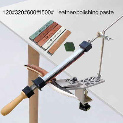 Knife Sharpener Fixed Angle Diamond Sharpening Stone for Kitchen Knives