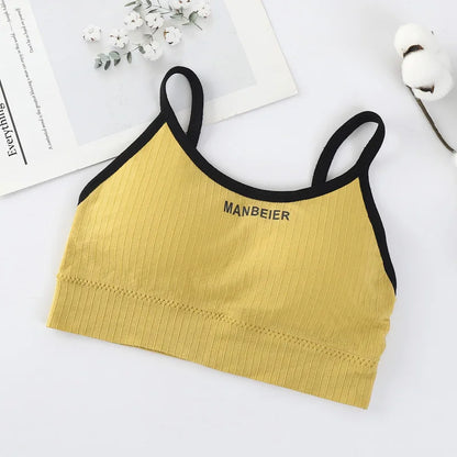 Women’s Sports Bra – Cotton Crop Top for Gym & Everyday Comfort