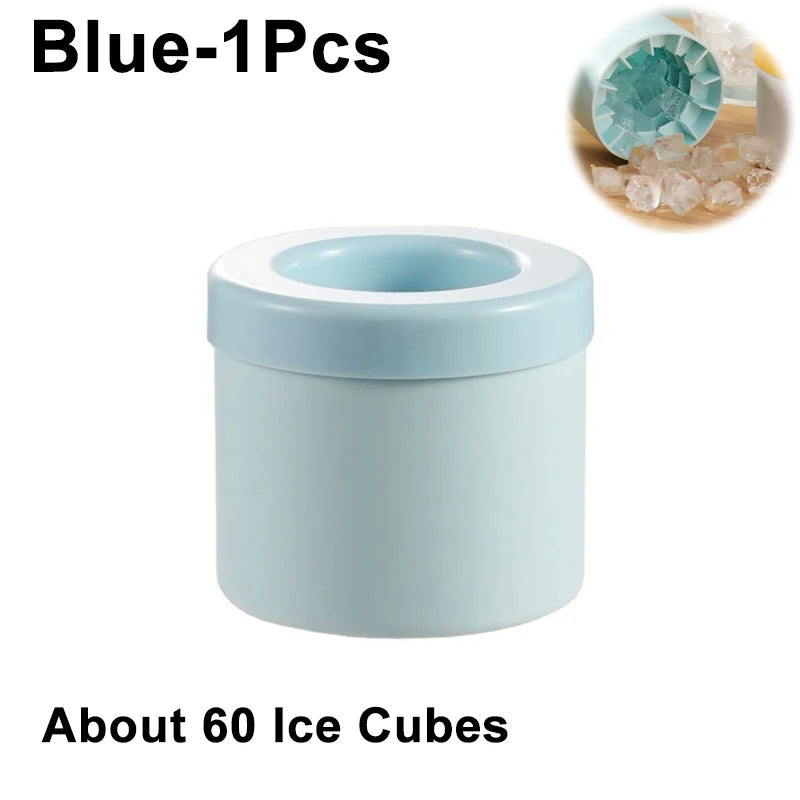 Large Silicone Ice Cube Tray Jumbo Square Ice Mold