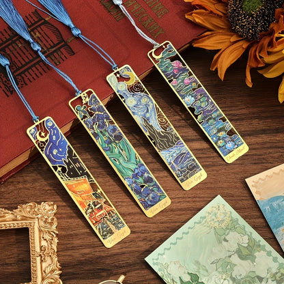 Metal Bookmarks – Vintage Tassel Bookmark for Book Lovers