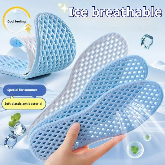 Sports Insoles 3 Pair Cooling Breathable Shock Absorbing Shoe Inserts