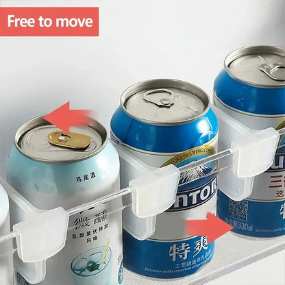 Refrigerator Door Divider Clips – Adjustable Storage Organizer