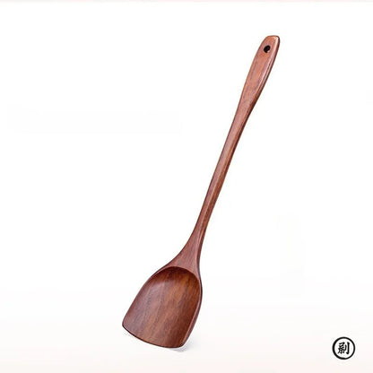 Wooden Spatula for Non-Stick Pans – Kitchen Cooking Utensil