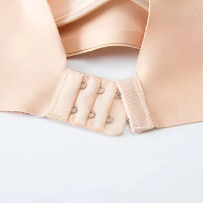 Seamless Bra for Women – Wireless Push Up Deep V Design