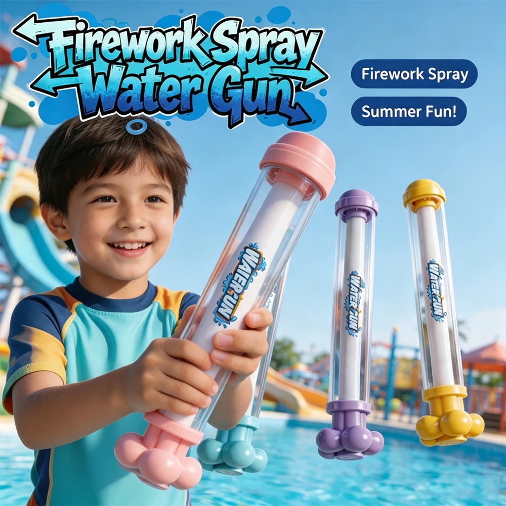 Pull-Out Water Blaster – Manual Summer Water Spray Toy