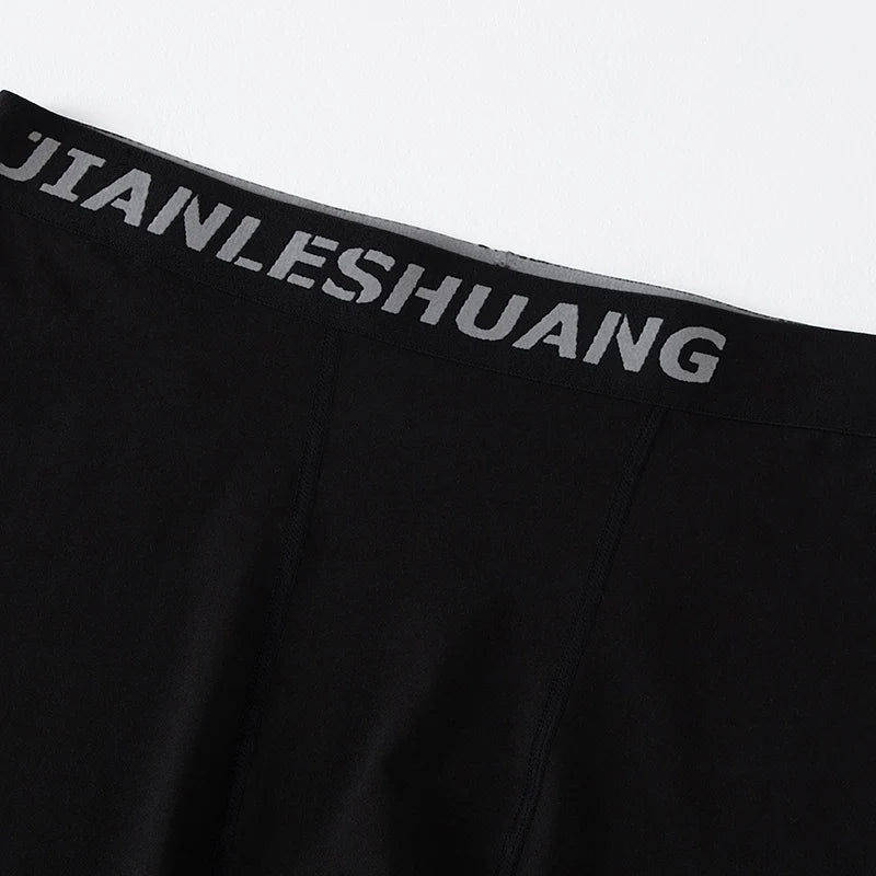 Men’s Cycling Underwear – Black & White Running Boxer Shorts