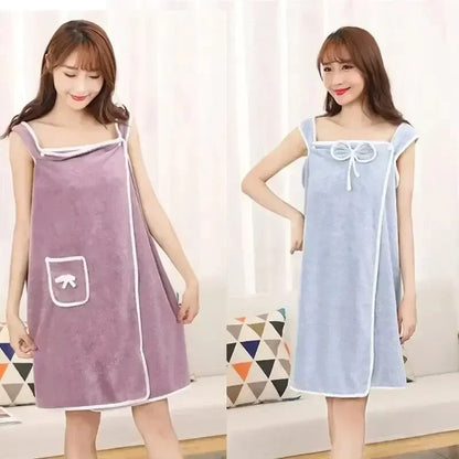 Wearable Bath Towel