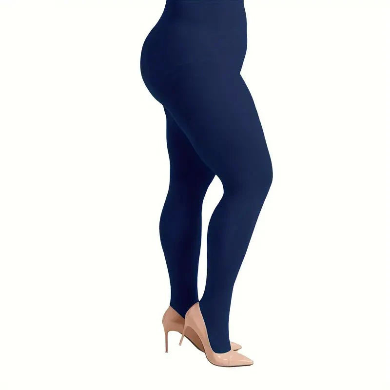 120D Velvet Tights for Women – Soft Plus Size Pantyhose