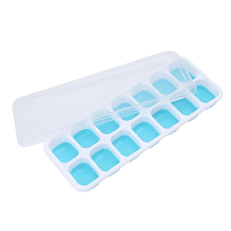 Large Silicone Ice Cube Tray Jumbo Square Ice Mold