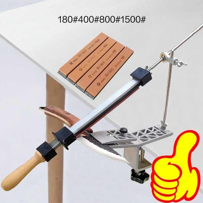 Knife Sharpener Fixed Angle Diamond Sharpening Stone for Kitchen Knives