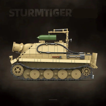 Tank Building Blocks Set