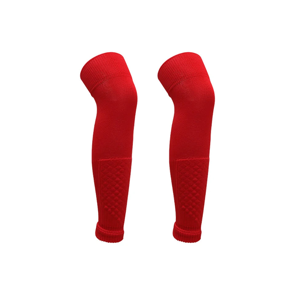 Soccer Leg Warmers Knee Protection Socks for Football Sports